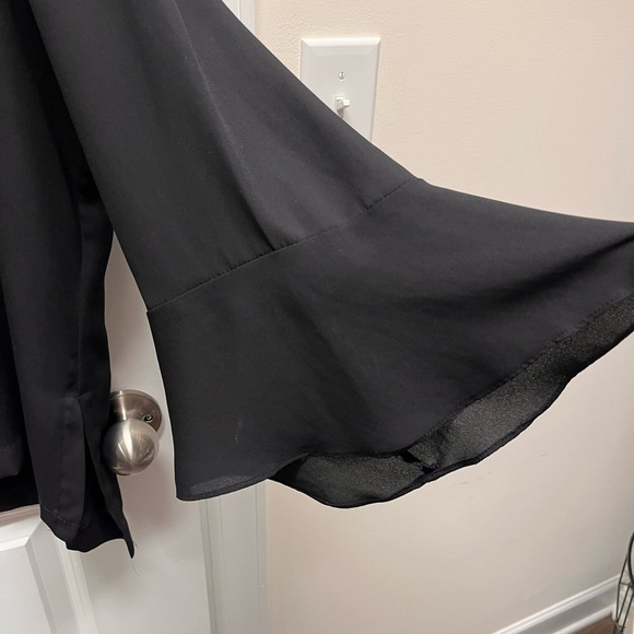 Ralph Lauren Elegant Black Blouse - Picture 2 of 6